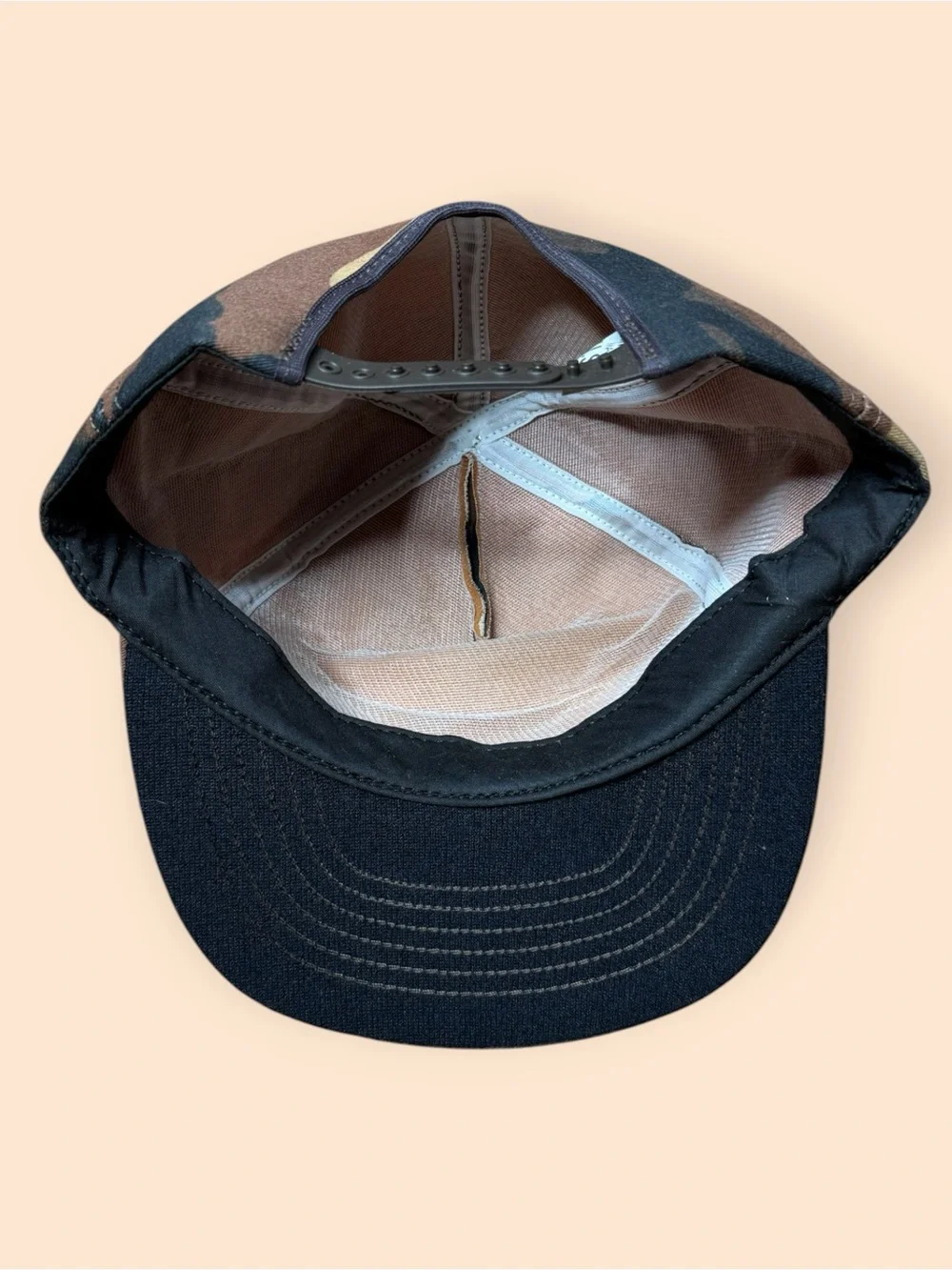 Vintage 1980s Pennsylvania Game Commission SnapBack Hat Camo Vtg 80s